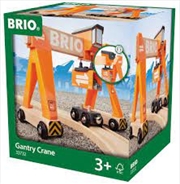Buy Brio Gantry Crane 4 Pieces