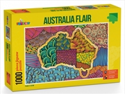 Funbox Puzzle Australia Flair Puzzle 1,000 pieces | Merchandise