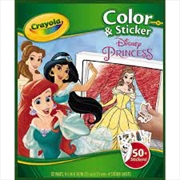 Crayola Color & Sticker Book Disney Princess | Colouring Book