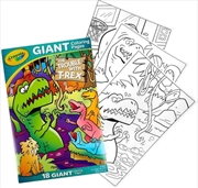 Buy Crayola Trouble With Trex Giant Pages
