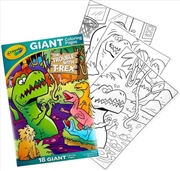 Buy Crayola Trouble With Trex Giant Pages
