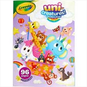 Buy Crayola Uni Creatures 96pg Coloring Book