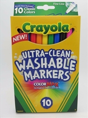 Buy Crayola 10 Ultra Clean Fine line Marker
