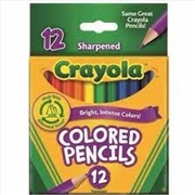 Buy Crayola 12 Half Size Colored Pencils