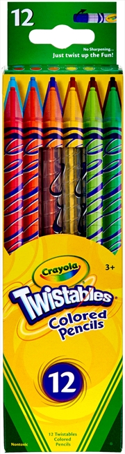Crayola 12 Twistable Colored Pencils | Merchandise