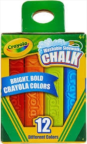 Buy Crayola 12 Washable Sidewalk Chalks