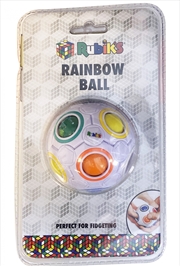Rubiks Rainbow Ball (White) | Toy
