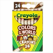 Buy Crayola 24 Colors Of The World Crayons