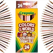 Buy Crayola 24 Colors Of The World Pencils