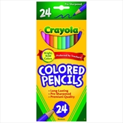 Buy Crayola 24 Full Size Colored Pencils