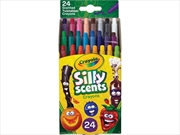 Buy Crayola 24 Silly Scents Mini Twistable