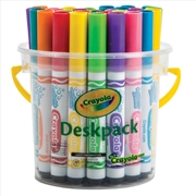 Buy Crayola 32 Bright Washable Markers Ultra Clean Deskpack