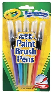 Buy Crayola 5 Paint Brush Pens Classic