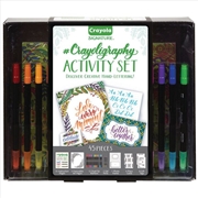 Buy Crayola Signature Crayoligraphy Activity Set