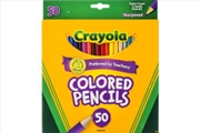 Buy Crayola 50 Full Size Colored Pencils