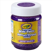 Buy Crayola Washable Kids Paint-  Glitter Violet Flicker