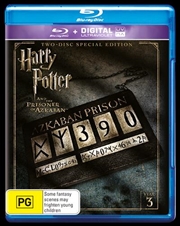 Harry Potter And The Prisoner Of Azkaban - Limited Edition | UV - Year 3 | Blu-ray