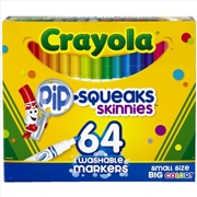 Buy Crayola 64 Pip Squeaks Skinnies Marker