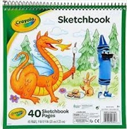 Crayola Sketchbook 40 Pages | Merchandise