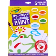 Buy Crayola Spill Proof Washable Paint Kit