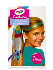 Crayola Color N Wear Hair Extensions | Toy