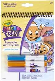 Buy Crayola Colour And Erase Under The Sea Reusable Pad