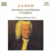 Buy Bach: Inventions & Sinfonia