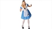 Alice in Wonderland Deluxe Adult Costume: Size L | Apparel