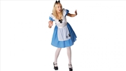 Buy Alice In Wonderland Deluxe Adult Costume: Size M