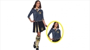 Harry Potter Hufflepuff Costume Top Adult: Size L | Apparel