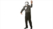 Buy Nightmare Before Christmas Jack Skellington Adult Costume: Size Xl