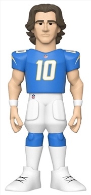 Buy NFL: Chargers - Justin Herbert 12" Vinyl Gold