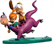 The Flintstones - Dino, Pebbles and Bamm-Bamm 1:10 Scale Statue | Merchandise