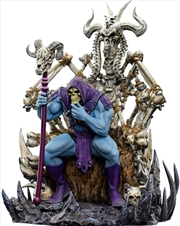 Masters of the Universe - Skeletor on Thone Deluxe 1:10 Scale Statue | Merchandise