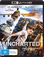 Buy Uncharted | Blu-ray + UHD (BONUS ART CARD)