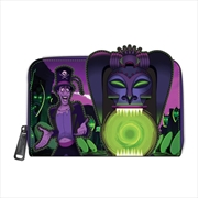 Loungefly Princess and the Frog - Facilier Glow Zip Purse | Apparel