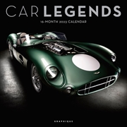 Car Legends Square Calendar 2023 | Merchandise