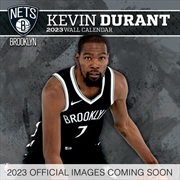 Brooklyn Nets Kevin Durant Player Square Calendar 2023 | Merchandise