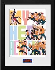 Buy My Hero Academia Season 4 Framed Print