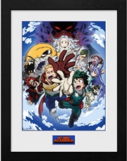 Buy My Hero Academia Season 4 Key Art Framed Print