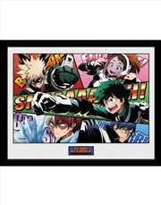 Buy My Hero Academia Powers Framed Print