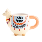 No Prob Llama 3D Mug | Merchandise