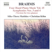 Buy Brahms: Four Hands Piano Music