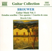Buy Brouwer: Guitar Music Vol 1