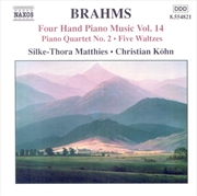 Buy Brahms: Four Hand Piano Music Vol 14