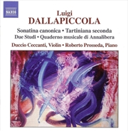 Buy Dallapiccola: Complete Violin Work