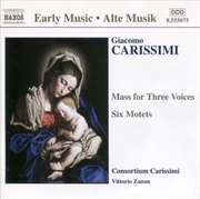 Buy Carissimi: Mass For 3 Voices