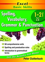 Excel Spelling, Vocabulary, Grammar & Punctuation | Paperback Book