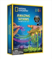 Buy National Geographic Amazing Worms Chemistry Kit