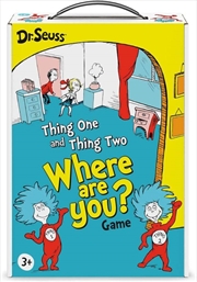 Dr Seuss - Thing One and Thing Two Where Are You? Game | Merchandise